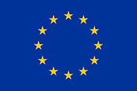 The EU flag - Blue with a circle of gold stars